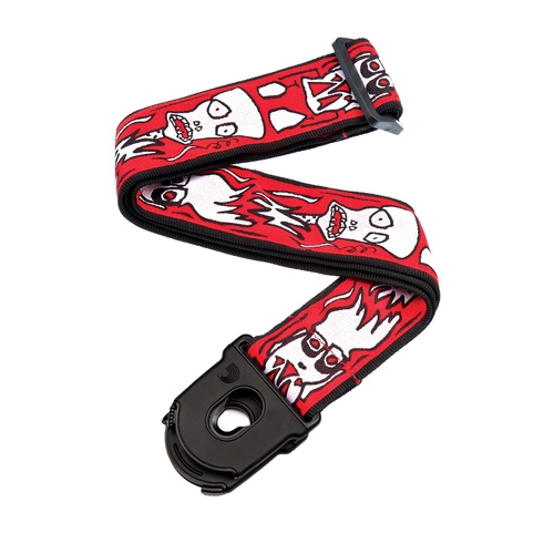 Planet Waves Joe Satriani Planet Lock Guitar Strap, Up In Flames