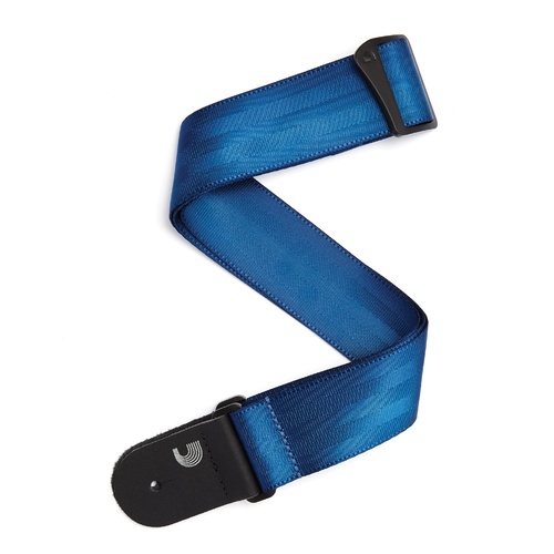 Planet Waves Seat Belt Guitar Strap,  Blue