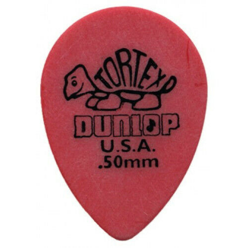12 x Jim Dunlop Tortex Small Tear Drop .50MM Gauge Guitar Picks 423R