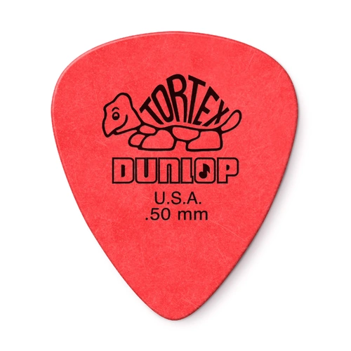 Jim Dunlop Tortex Standard Guitar Pick 0.50MM  (Single)