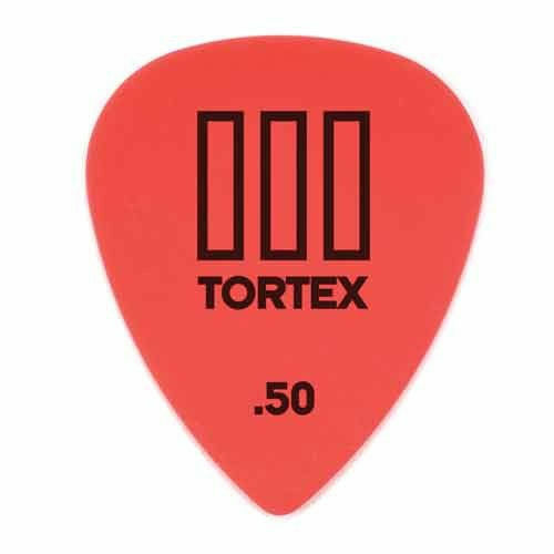 12 x Jim Dunlop Tortex TIII Red 0.50mm Guitar Picks T3 USA 462R