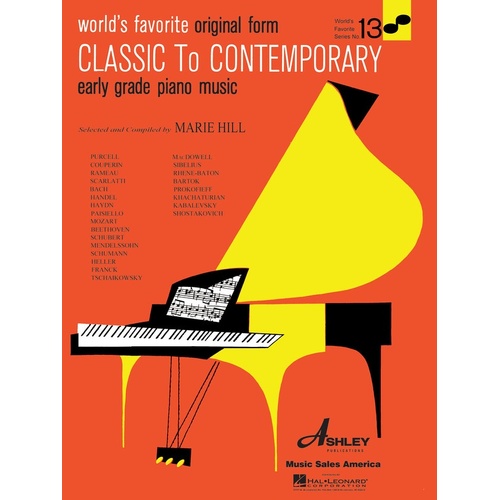 Classical To Contemp Early Gr Piano Wfs13 (Softcover Book)