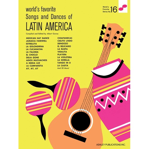 Songs And Dances Of Latin America Wfs16 (Spiral Bound Book)