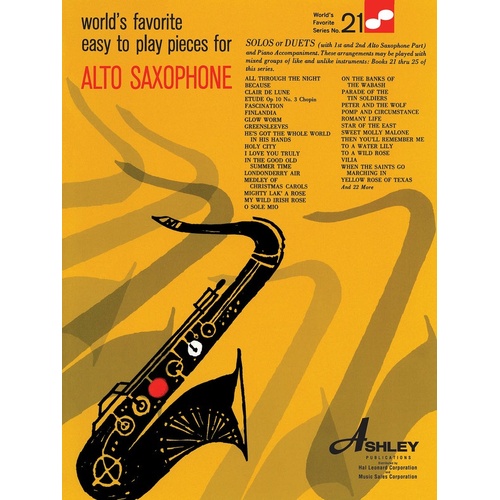 Easy To Play Pieces For Alto Sax Wfs21 (Softcover Book)