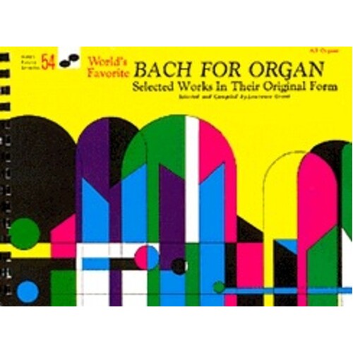 Bach For Organ Wfs54 (Softcover Book)