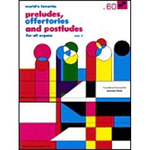 Prelude Offertorie Postludes Org Book 1 Wfs60