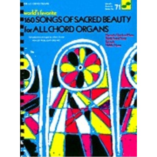 Sacred Songs 160 For All Chord Org Wfs71 