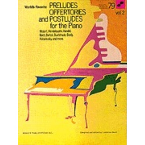 Prelude Offertorie Postludes Piano Book 2 Wfs79 (Softcover Book)
