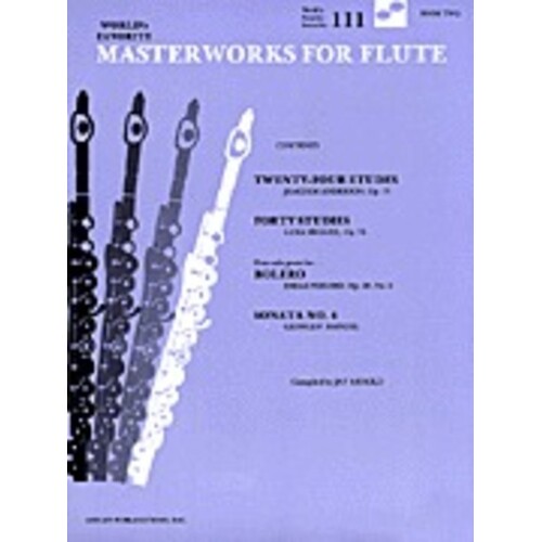 Masterworks For Flute Book 2 Wfs111 