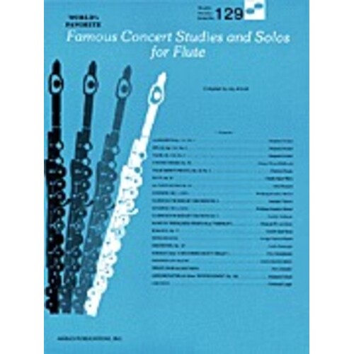 Famous Concert Studies/Solo Flute Wfs129 