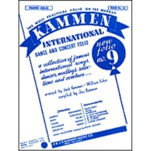 International Dance Folio No 9 Piano 