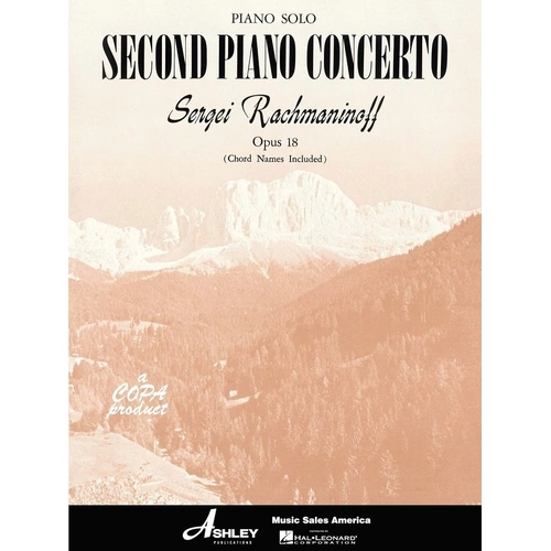 Rachmaninoff Piano Concerto No. 2 Op. 18 Piano Solo Sheet Music 48 Pages