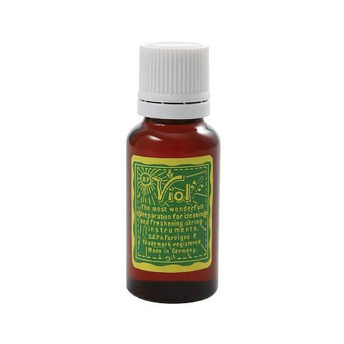 Vi-öl Violin & Bow Cleaning Polish 20ml - Preservative and Cleaner for Stringed Instruments