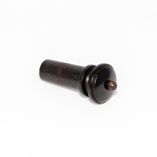 Ebony Violin Endpin with Black Ball - Hill Style, B-Quality