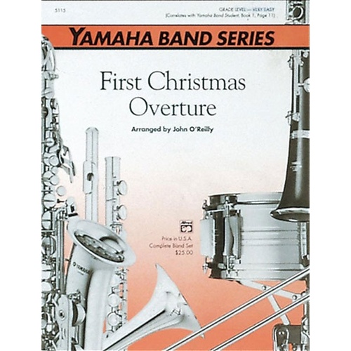 First Christmas Overture Concert Band Gr 1