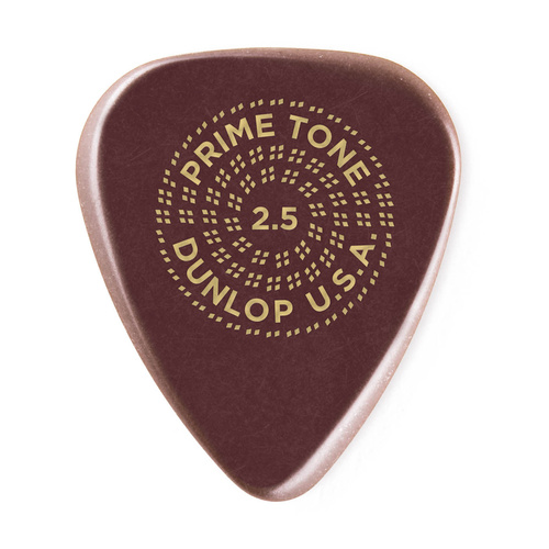 3 x Jim Dunlop Primetone Standard Smooth 2.50mm Guitar Pick Pack 511P