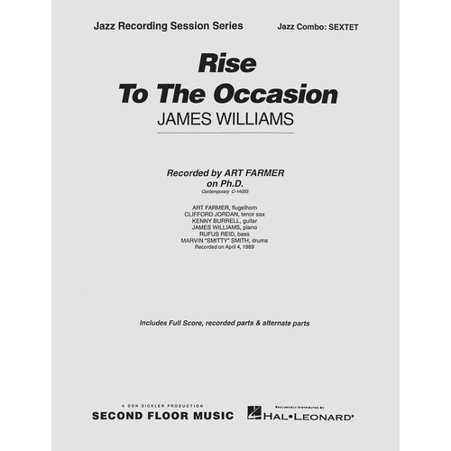 Rise To The Occasion Jazz Combo Score/Parts