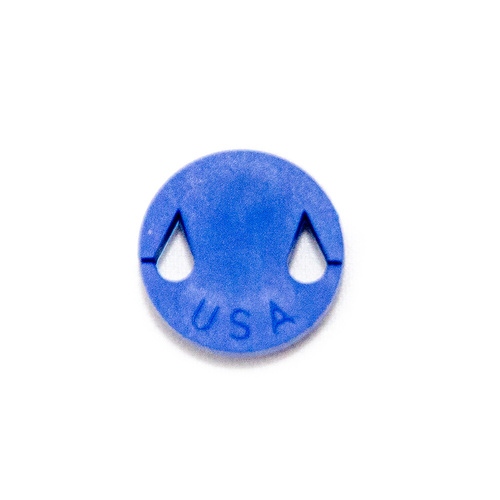Violin Mute - Round Single USA - Blue Rubber Eliminator