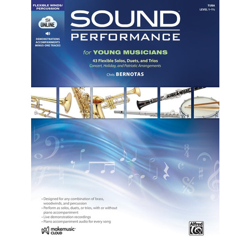 Sound Performance for Young Musicians Tuba Book