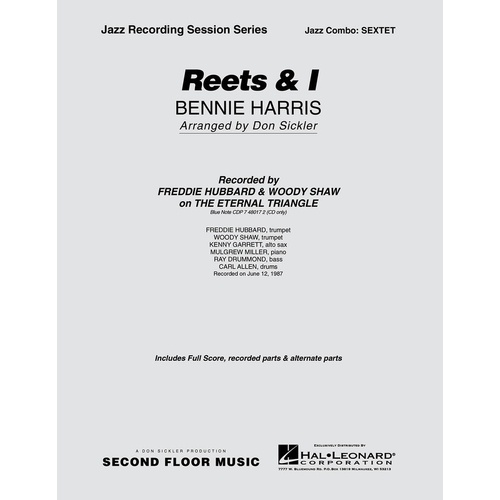 Reets and I Jazz Combo Score/Parts