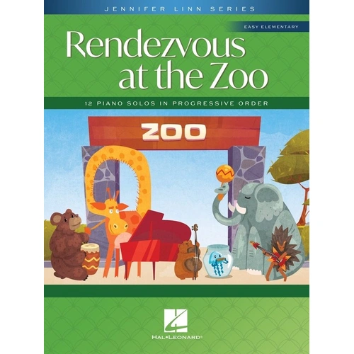 Rendezvous at the Zoo: 12 Piano Solos in Progressive Order for Young Players