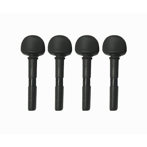 Wittner Fine Tune Violin Peg Set 7.2mm for 1/2-1/4 Size, Internal Gear System, Precision Tuning, 1:30 Taper, No Wear on Peg Box