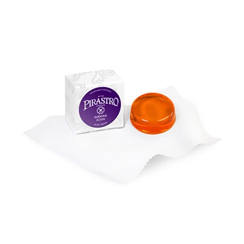 Pirastro Eudoxa Violin Rosin - Light Round Rosin on Crimped Cloth