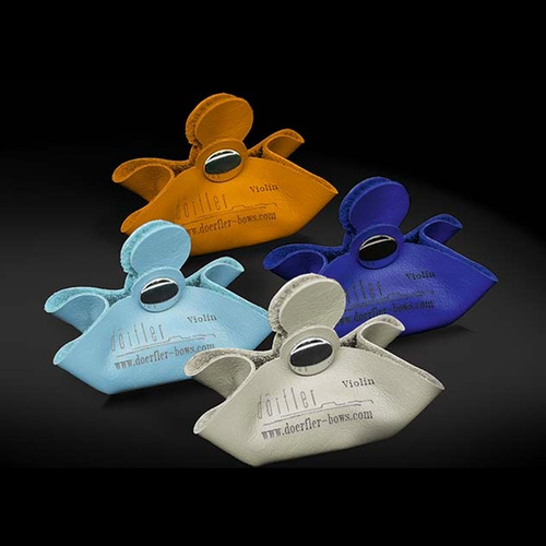 Dorfler Leather Violin Rosin - High Quality, Dust-Free, Hand-Made, Optimized for All Strings