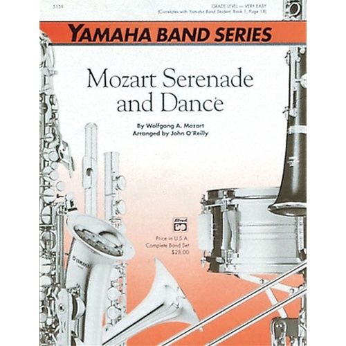 Mozart Serenade And Dance Concert Band Gr 1