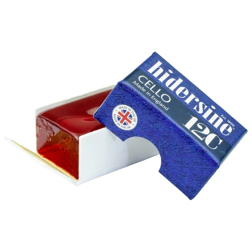 Hidersine 12C Junior Cello Rosin - Light Amber, 10g, Grip Profile Rating GPR #4, Ideal for Beginners, Artisanal Process, Made in England