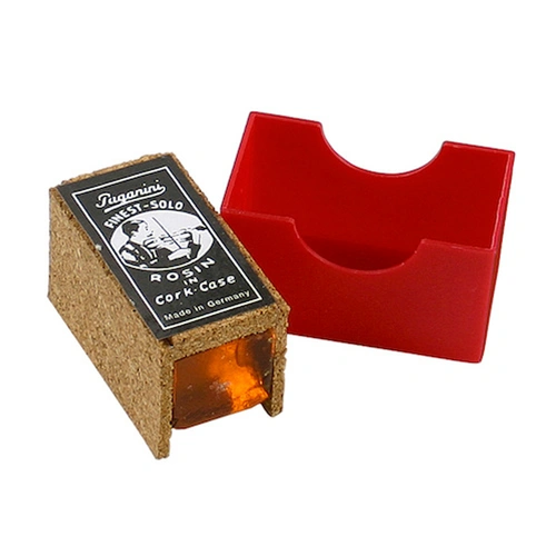 Paganini Violin Rosin with Cork Cover - Economical Student Rosin Made in Germany