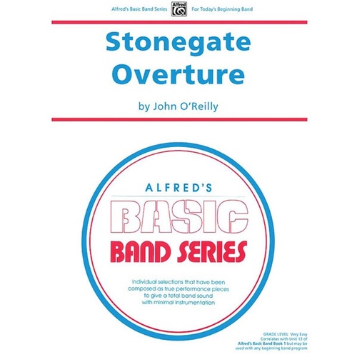 Stonegate Overture Concert Band Sheet Music Grade 1