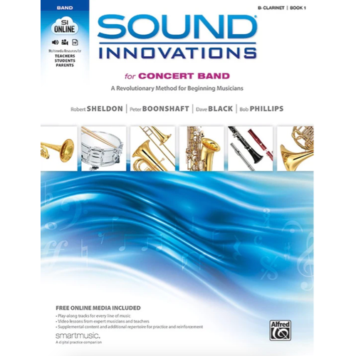Sound Innovations Aust Bass Clarinet Book 1 Concert Band Sheet Music