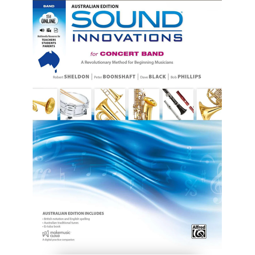 Sound Innovations Australian Baritone BC Book 1 - Concert Band Sheet Music