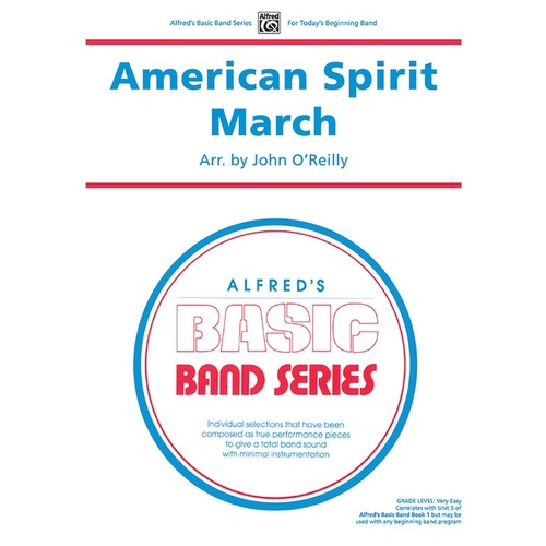 American Spirit March for Concert Band Grade 1