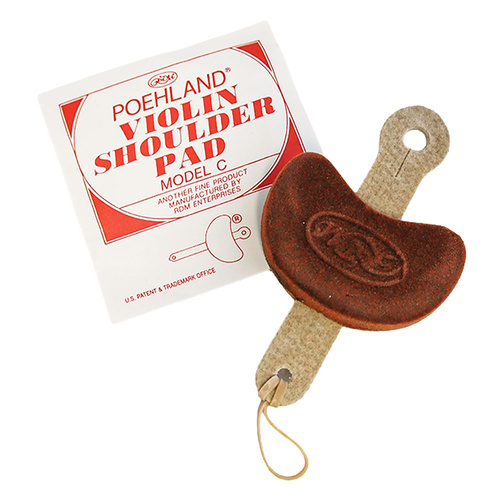 Poehland Violin Shoulder Rest 1/2-1/8 Size Assorted Colours
