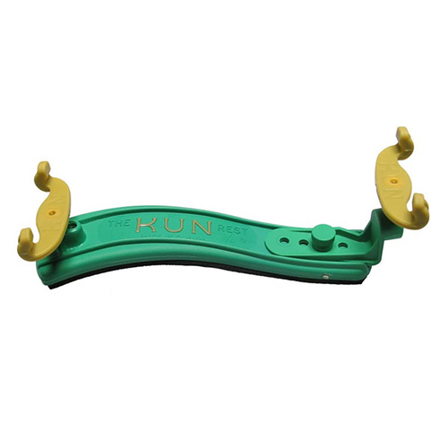 Kun Original Shoulder Rest for 1/4-1/8 Violin - Green