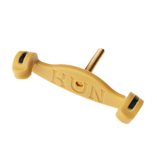 Kun Overmoulded Shoulder Rest for 4/4 Violin & Viola Long