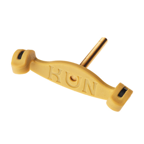 Kun Extra Long Overmoulded Shoulder Rest for 4/4 Violin and Viola