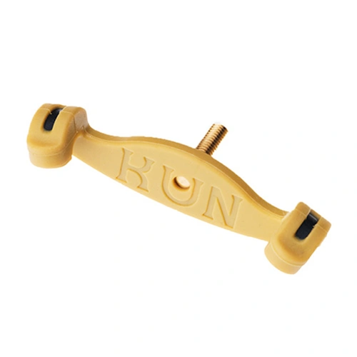 Kun Violin Shoulder Rest Overmoulded Fork Member 1/4-1/16 Extra Short