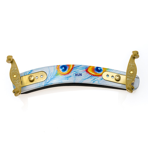 Kun Style Icon Peacock Feather Shoulder Rest for Full-Size Violin