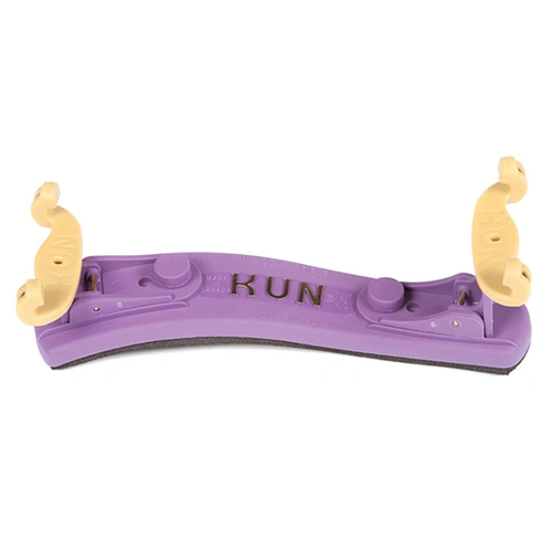 Kun Collapsible Shoulder Rest for 1/4-1/16 Violin - Purple