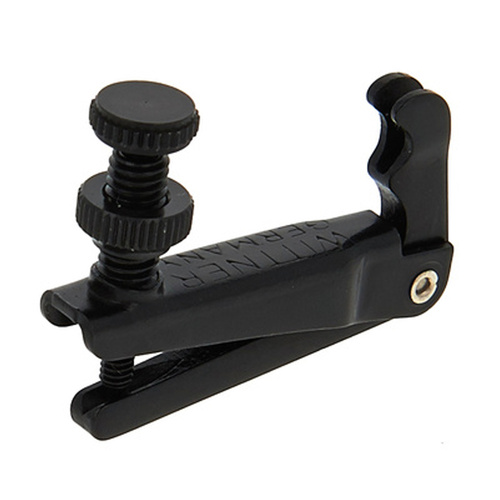 Violin String Adjuster - Black for Gut Strings (4/4 - 3/4), Made in Germany by Wittner