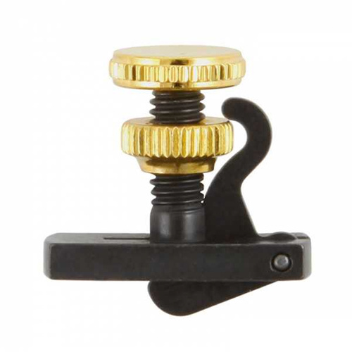 Violin String Adjuster Black/Gold English Model for Loop End Strings