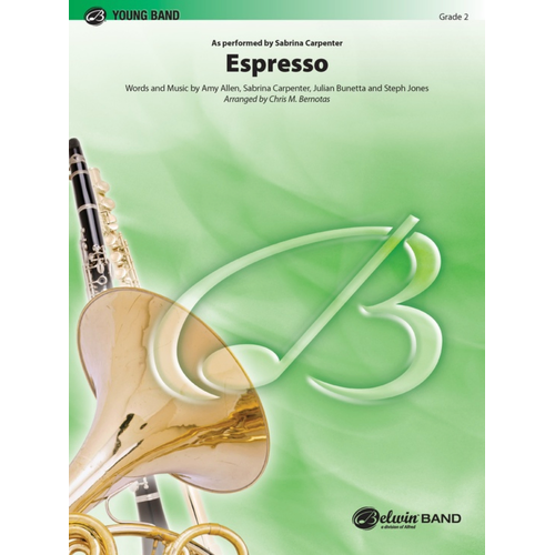 Espresso Concert Band Sheet Music Grade 2