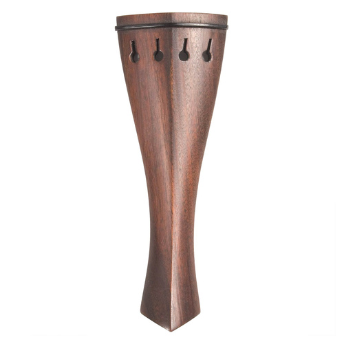 Rosewood Violin Tailpiece Tulip Shape with Black Fret 1/4 - B Quality