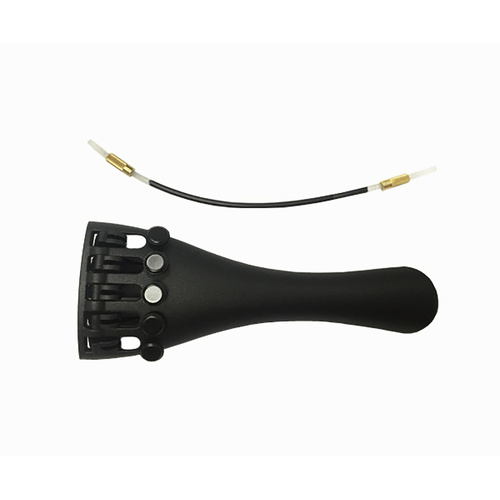 Wittner Ultralight Adjustable Violin Tailpiece - 4/4 5-String, Space Age Composite Material