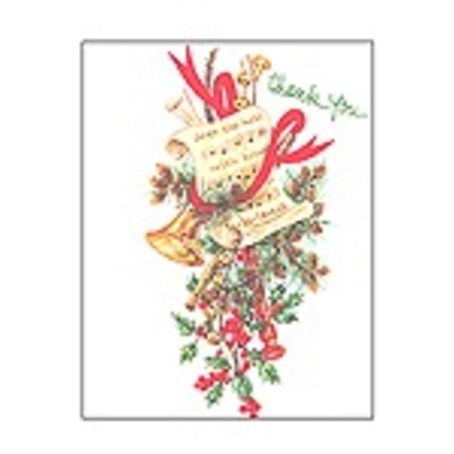 Christmas Cards Deck The Halls Blank Box Of 8
