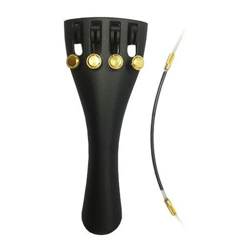Wittner Original Series 3/4 Violin Tailpiece with Gold Adjusters