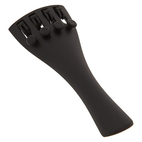 Wittner Original Series Adjustable Violin Tailpiece 1/16 with Black Fine-Tuners